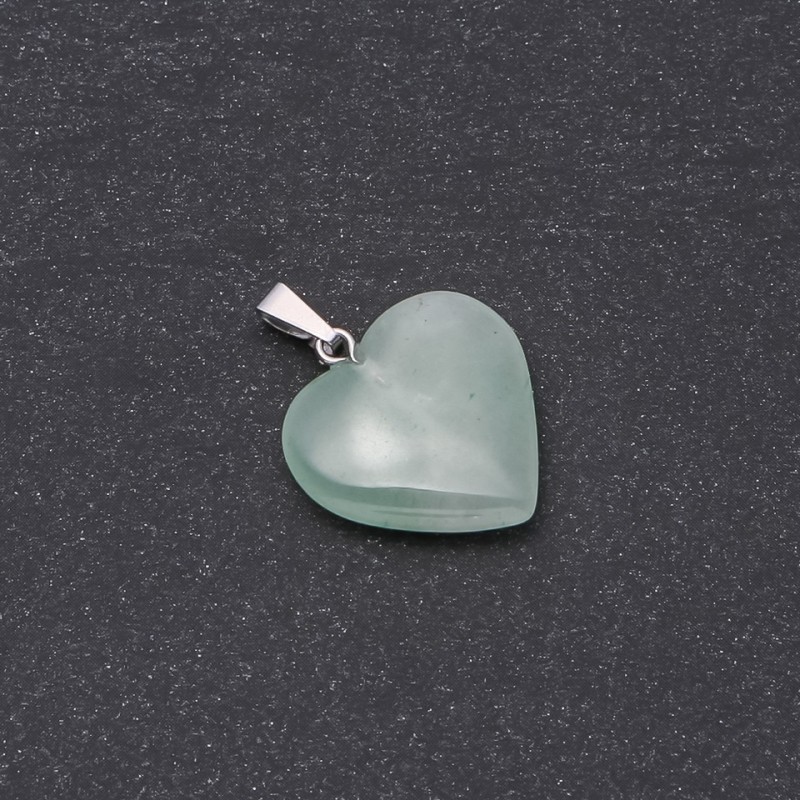 Anhänger „Herz“ aus Jade 19×19×26 mm