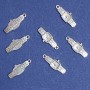 Uhrenanhänger, 23×9 mm, Verpackung 20 g, ca. 17 Stück