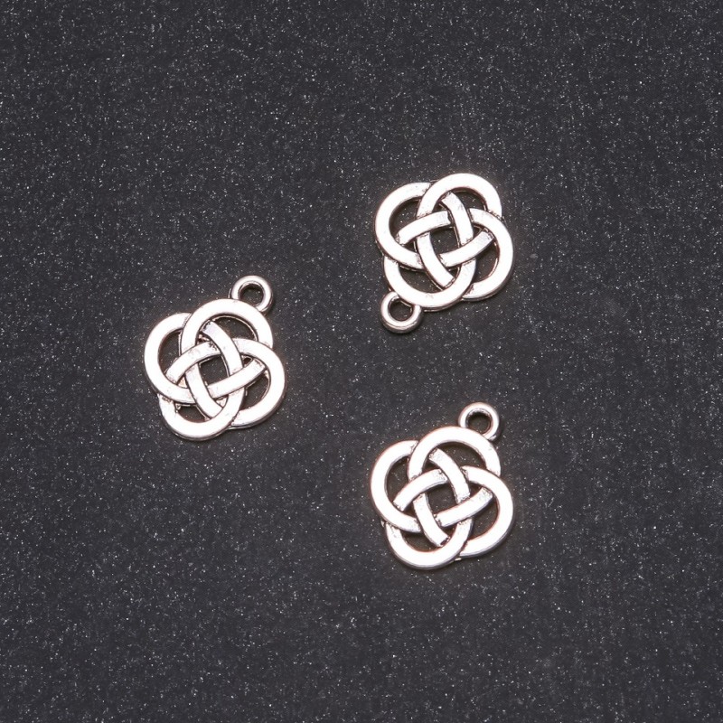 Schmuckzubehör – Anhänger 15×19 mm, Verpackung 20 g, ±14 Stück