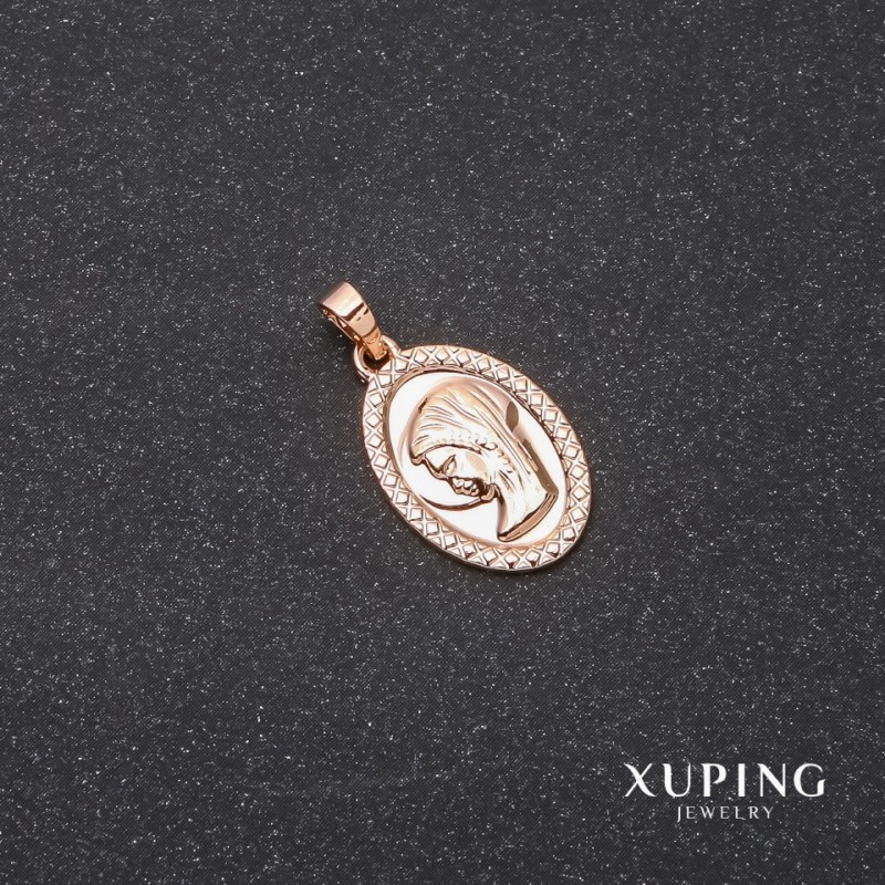 Anhänger Xuping 'Lik' 13×20×25 mm Vergoldung 18k