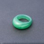 Ring aus hellgrünem Achat