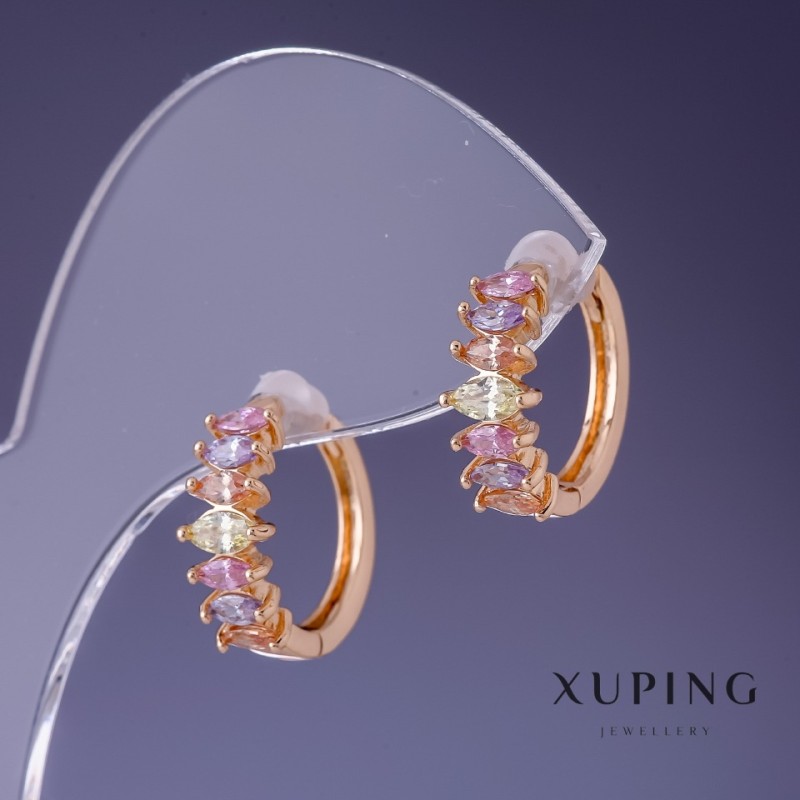 Ohrringe Xuping 15×5 mm «18K-Vergoldung»