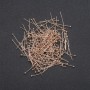 Kopfstift mit Kugelkopf – Gelbmetall, Länge 20 mm, Gewicht 10 g