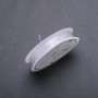 Silikonschnur für Schmuck, Durchmesser 0,7 mm, Spule