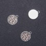 Anhängerzubehör 'Für immer' (Forever), Durchmesser 14 mm, Länge 18 mm, Durchmesser 1,8 mm, Verpackung 20 g, 18 Stück (+ -)