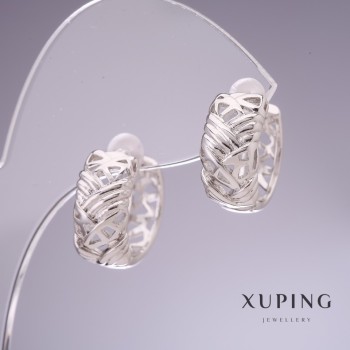 Ohrringe Xuping rhodiniert 17 × 7 mm