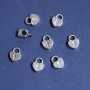 Perleinsatz 10×13 mm, Innen Ø 4 mm, Verpackung ca. 20 g, 12 Stück