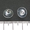Verschlusskappen für Ohrringe, Durchmesser 11 mm, Packung 100 Stück, ±20 g