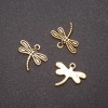 Schmuckzubehör Anhänger Libelle 17×15 mm, Durchmesser ca. 1,5 mm, Verpackung 20 g ± 22 Stück