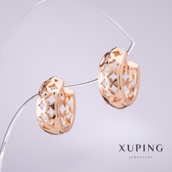 Ohrringe Xuping 14x6mm Vergoldung 18K