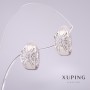 Ohrringe Xuping 13×8 mm Rhodium-beschichtet