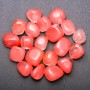 Natürlicher Chalzedon, facettierte Perle 15×20 mm (+‑) Verpackung 100 g