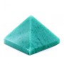 Pyramide – Souvenir aus Nephrit-Naturstein, Höhe (+-) 25 mm, Länge (+-) 30 mm