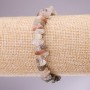 Karneol-Armband aus natürlichen Chips, Durchmesser 4–6 mm, Länge 18 cm