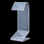 Ohrringständer aus mattem Kunststoff, Höhe 133 mm, Breite 40 mm, Tiefe 50 mm