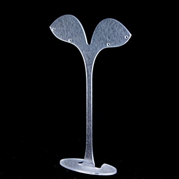 Ohrringständer aus mattem Kunststoff – Höhe 125 mm