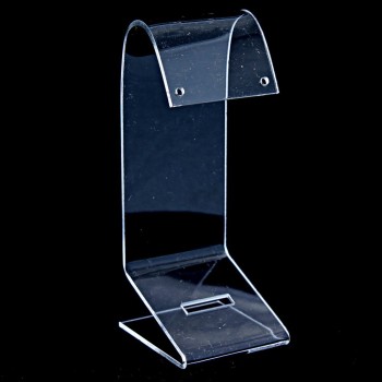 Ohrringständer aus transparentem Kunststoff, Höhe 133 mm, Breite 40 mm, Tiefe 50 mm