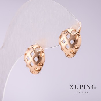 Ohrringe Xuping 10 × 14 mm Vergoldung
