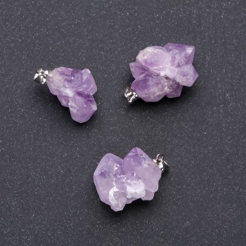 Amethyst-Anhänger 15×22 mm (+-)