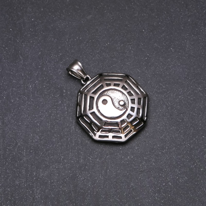 Yin-Yang-Anhänger 33×40 mm
