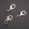 Karabiner-Verschluss 8×15 mm silberfarbenes Metall