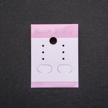 Rosa-Aufsteller für Ohrringe 5×3,7 cm, 100 Stück