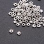 Trennperlen-Einsatz, Durchmesser 6 mm, Loch Ø 1,5 mm, Verpackung 20 g ± 110 Stück
