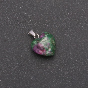 Anhänger Herz Zoosit 14 × 14 × 23 mm +