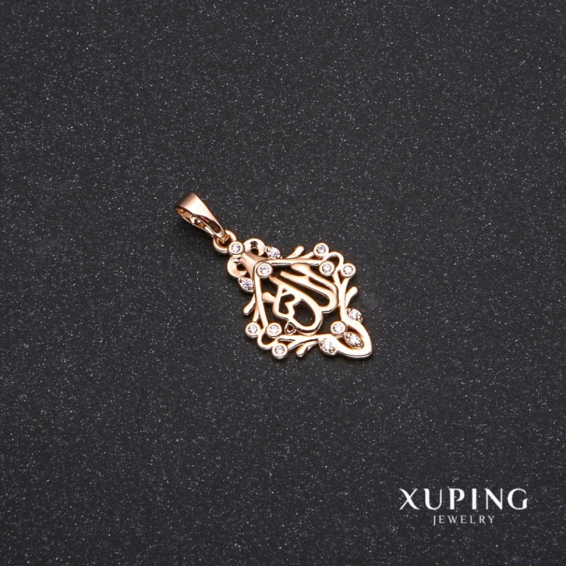 Anhänger Xuping Sura 14 × 26 mm – Vergoldung 18K