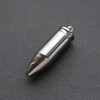 Anhänger Kugel aus natürlichem Hämatit, Ø 12×43 mm