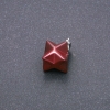Merkaba-Anhänger roter Jaspis 10×10 mm