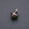 Merkaba-Anhänger aus Tigerauge 10×10 mm