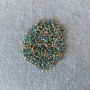 Strasssteine, Farbe blau, Durchmesser ca. 2,5 mm (±), Verpackung ca. 4 g