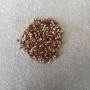 Braune Strasssteine, Durchmesser ca. 3,5 mm, Verpackung ca. 4 g (±)