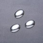Cabochon aus Hämatit 16×12 mm