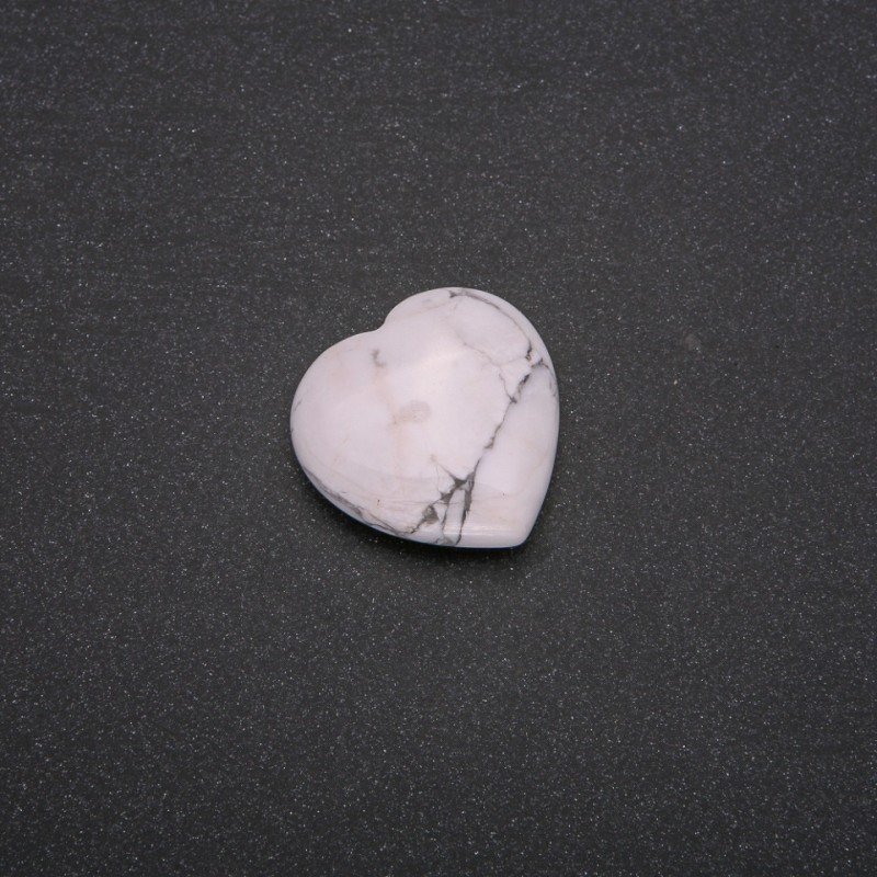 Kaholong-Souvenirstein in Herzform 30×30×10 (±) mm