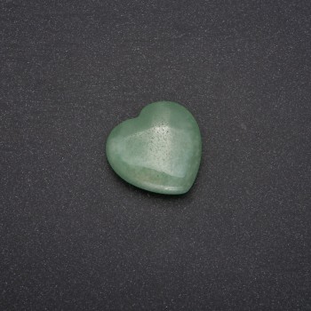 Jade-Souvenirstein in Herzform 30×30×10(±) mm