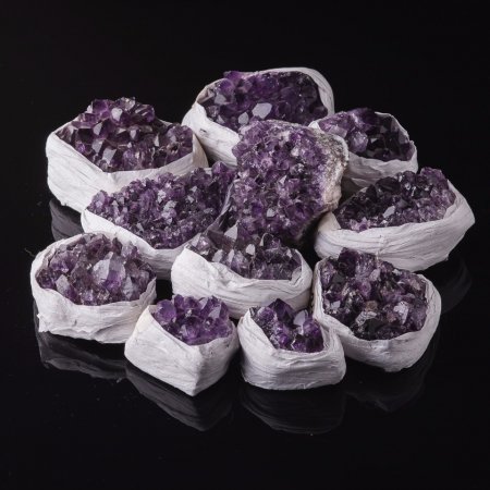 Amethyst-Druse (Preis pro Schachtel)