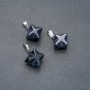 Merkaba-Anhänger aus Aventurin Blau-Sand 10×10 mm