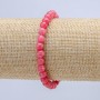 Armband aus Elastikband Turmalin (künstlich) glatte Kugel, Durchmesser 6 mm+