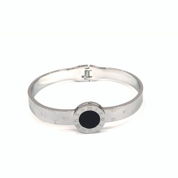 Xuping Rhodium-Armband, Dicke 8 mm + -, Durchmesser 63 × 54 mm +