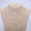 Xuping-Kette mit 18K-Vergoldung, Dicke 3 mm, Länge 50 cm