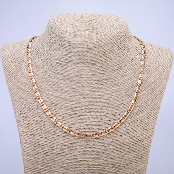 Kette Xuping Vergoldung 18K, Dicke 4,5 mm, Länge 48 cm