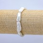 Elastischer Armreif aus Barockperlen, Durchmesser 18×8 mm, Länge ca. 18 cm