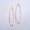 Xuping Ohrringe – Ringe Vergoldung 18K, Dicke 2 mm + -, Durchmesser 65 mm +