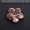 Fassung «Blume» aus Jaspis, Durchmesser 41 mm