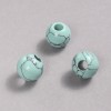 Pandora-Perle Türkis 16 × 14 mm, Lochdurchmesser 5,5 mm