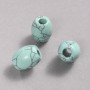 Pandora-Perle Türkis 16, 5x15, 5mm + -, Lochdurchmesser ca. 5,5 mm +