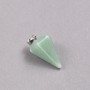 Anhänger Pendel Jade 14×22×30 mm ± mm