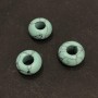 Pandora-Perle Türkis 14×7 mm, Lochdurchmesser 5,5 mm +